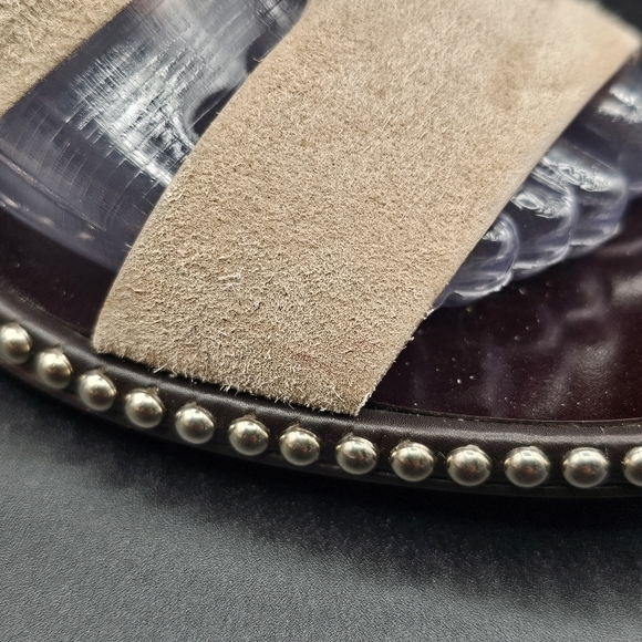 Salvatore Ferragamo Studded Heeled Sandals - Picture 12 of 12